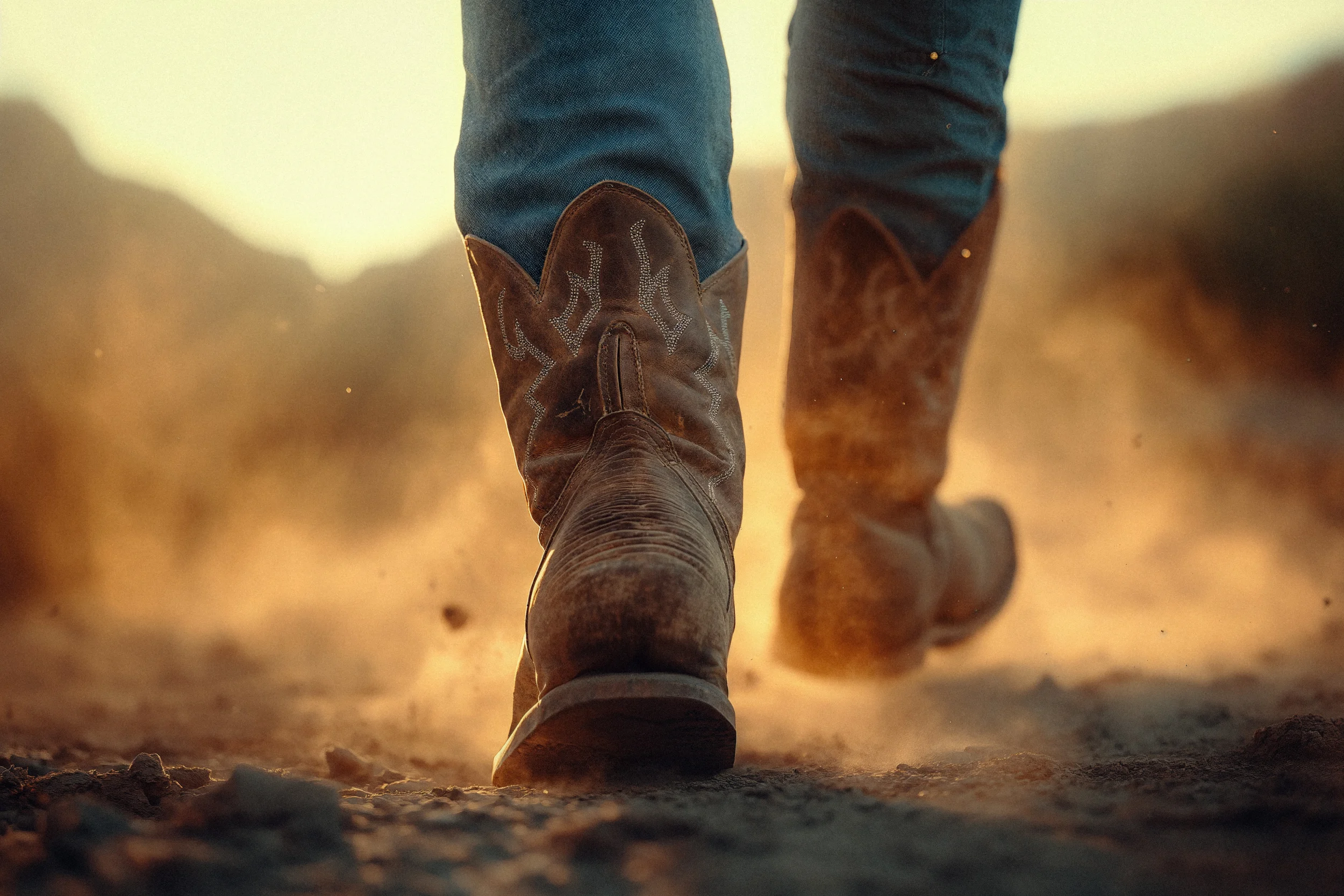 Lonestar belt buckles and old faded Levis 9 by Robert Brembeck