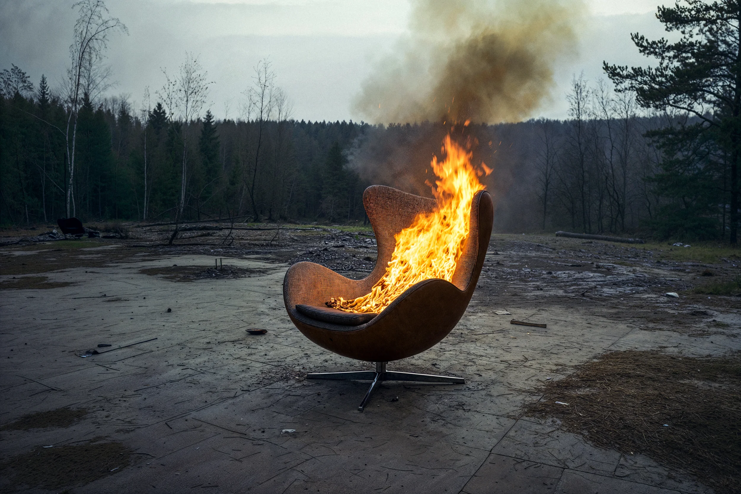 Burning down the house 3 by Robert Brembeck