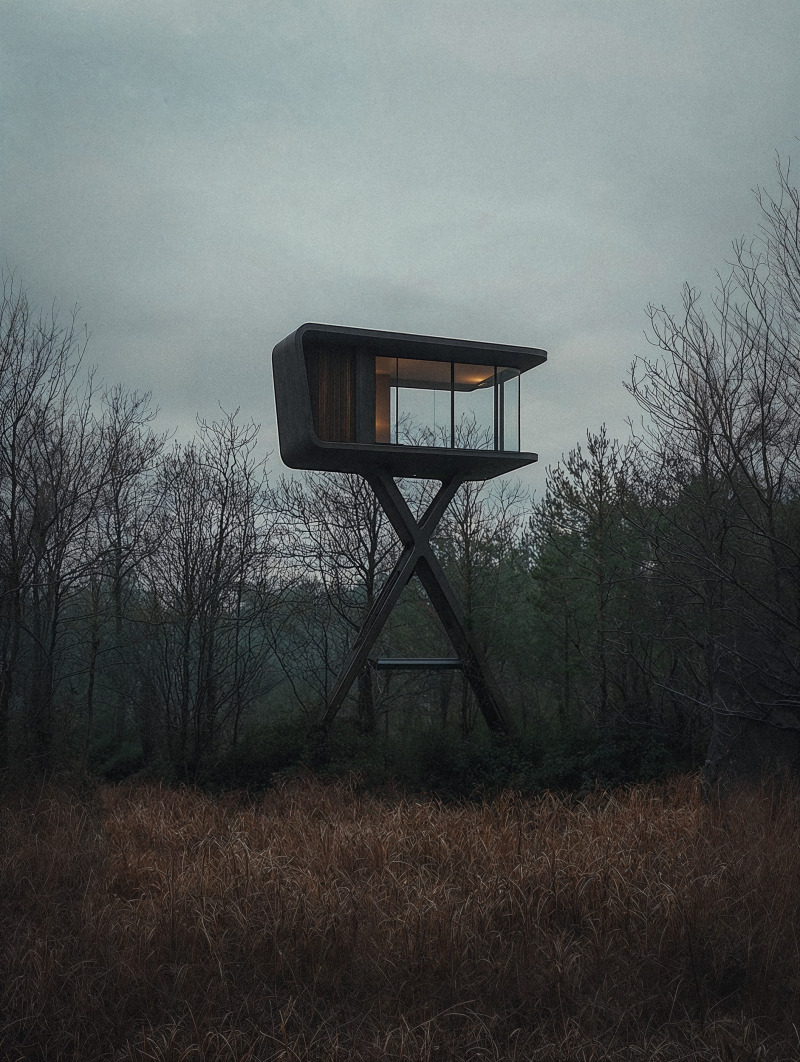 Raised Hides 83 by Robert Brembeck